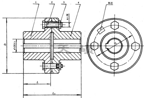 YL型-<strong>凸緣聯軸器</strong>
