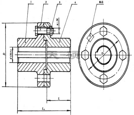 YLD型-<strong>凸緣聯(lián)軸器</strong>