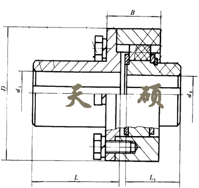 ZLZ型-接中間軸彈性柱銷齒式聯(lián)軸